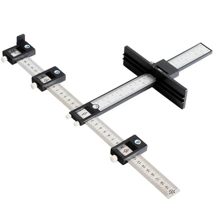 Location Drill Bit Drill Punch Locator Jig Drill Guide Cabinet Handle Knob Template Locator Hole Punch Tool for Woodworking