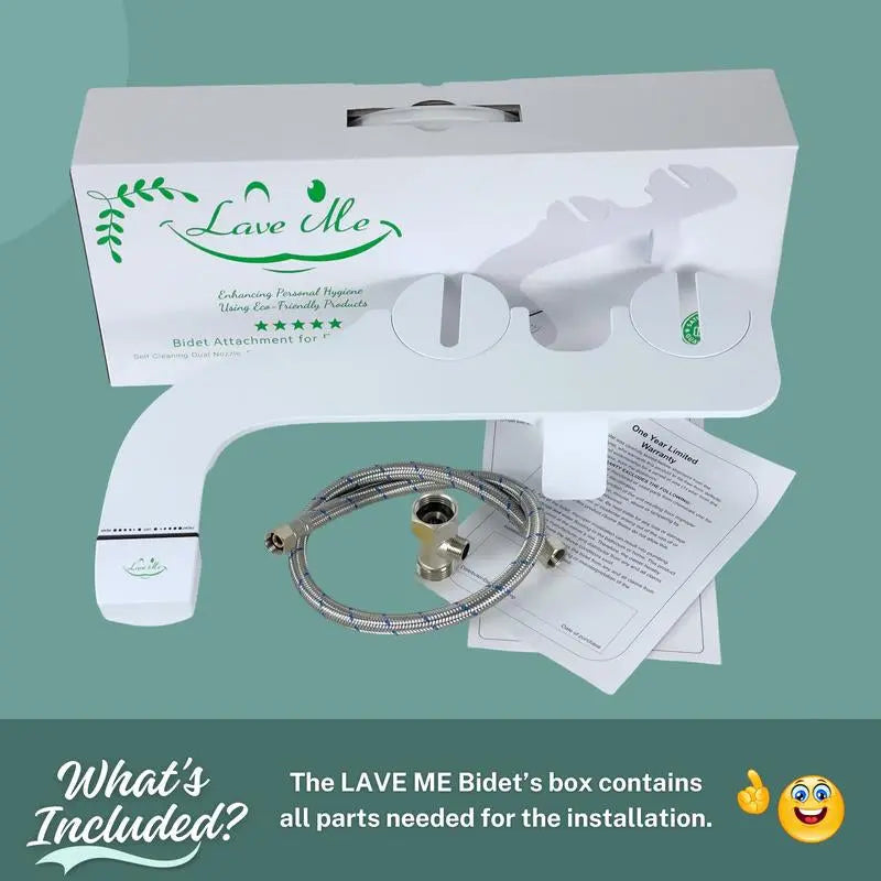 LAVE ME Bidet Attachment for Existing Toilets