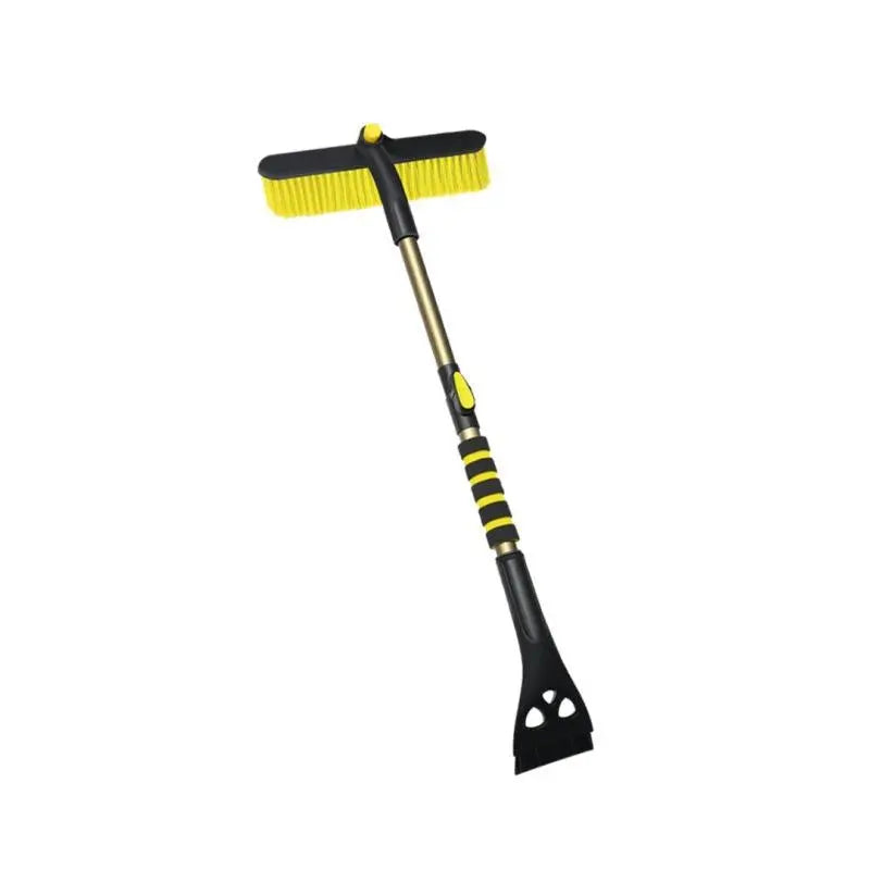 Snow Brush and Ice Scrapers for Car Windshield, Extendable Car Snow Accessories with Foam Grip, Brush Supports 360 Degree Rotation, Car Winter Removal Tool for Cars, Trucks, Suvs