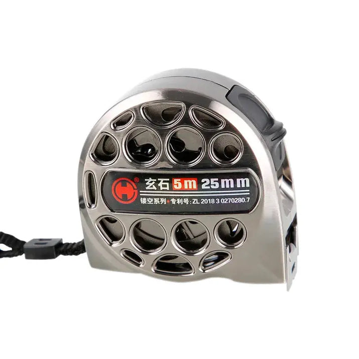 Premium Retractable Magnetic Hollow Tape Measure for Electricians Carpenters - Stainless Steel Anti-Corrosion Tool Gift