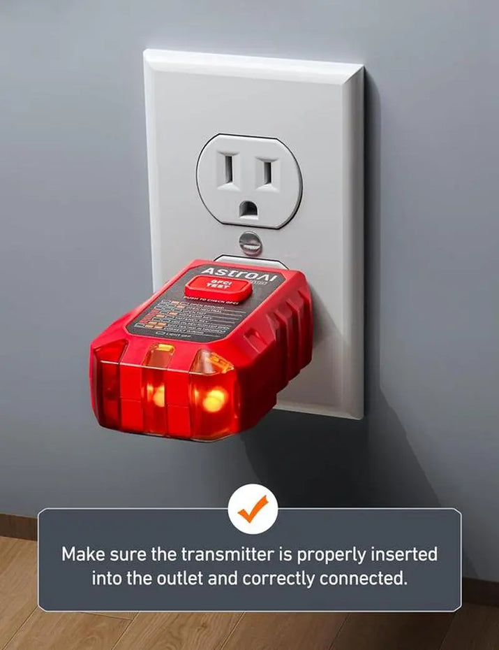 [Black Friday]Astroai Circuit Breaker Finder with GFCI Outlet Tester, Electrical Tester Tool for Home/Workshop Circuit Tracing, Quickly Locates Breakers with Indicators