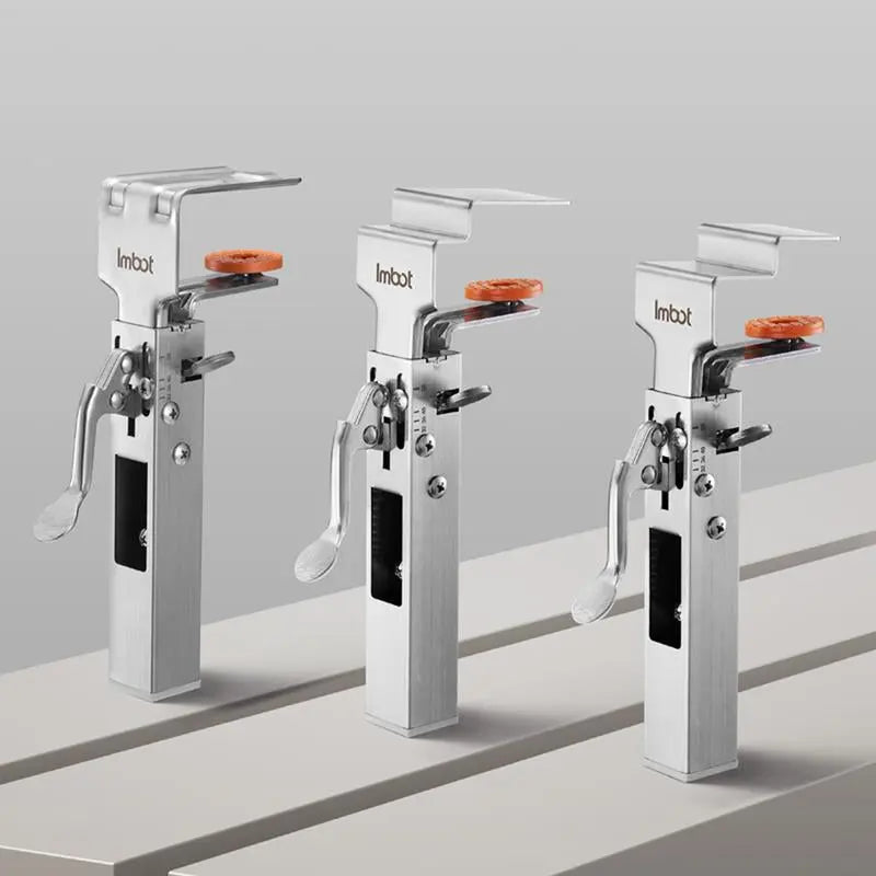 IMBOT Quick-Press Drawer Clamp Stainless Steel Drawer Fixing Clip for Precise Door Knob Installation - Durable & Labor-Saving Tool for Cabinet Hardware Heavy Duty