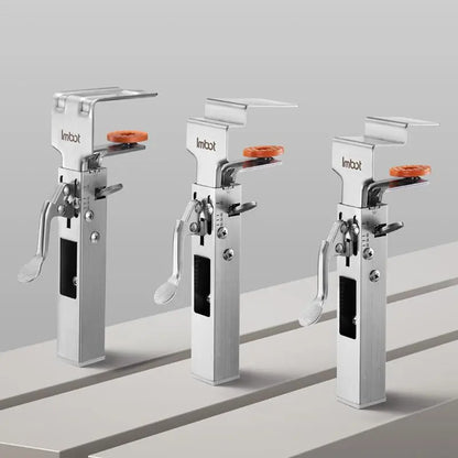 IMBOT Quick-Press Drawer Clamp Stainless Steel Drawer Fixing Clip for Precise Door Knob Installation - Durable & Labor-Saving Tool for Cabinet Hardware Heavy Duty