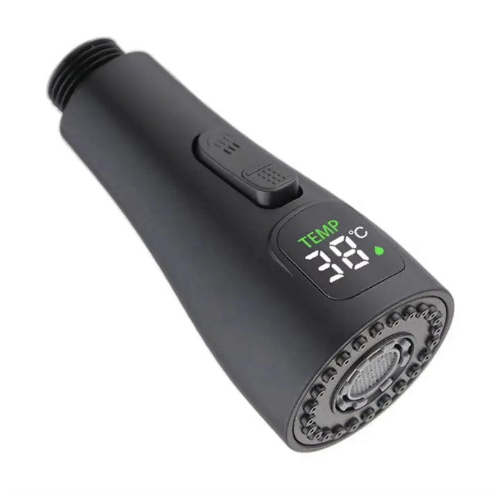 Replacement LED Faucet Tap Nozzle ABS 1/2" Connection Water Saving Reduce Bills Kitchen Swivel-Head Water-Saving Spray