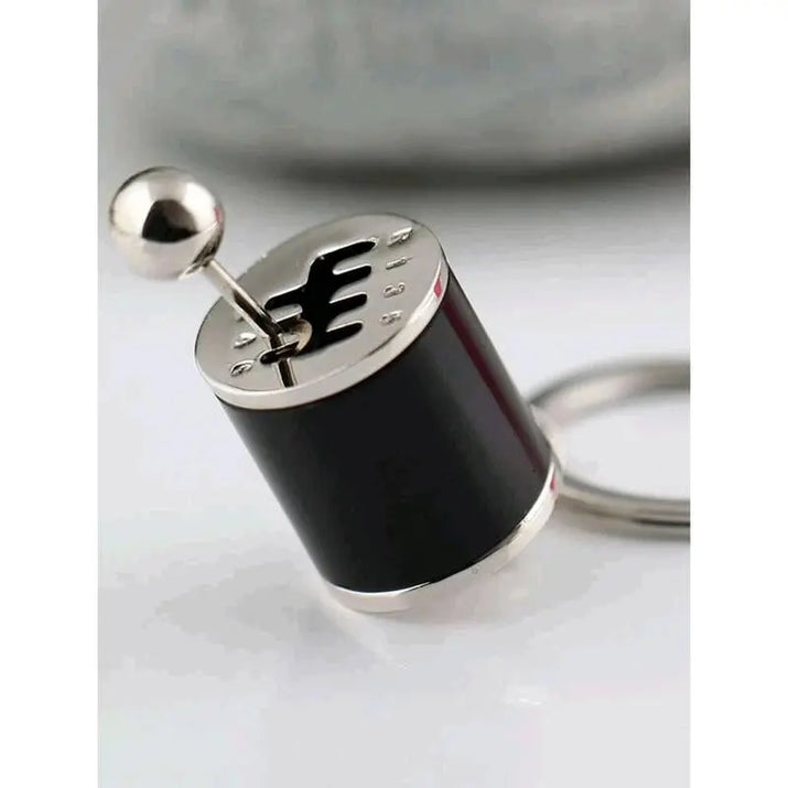 Working Shift Knob Keychain Fidget Toy Shifting Key Ring for Men Women