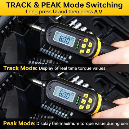 Unlock Precision with the YIYEIE 32-Piece Digital Torque Screwdriver Set – Perfect for Every Repair Job!