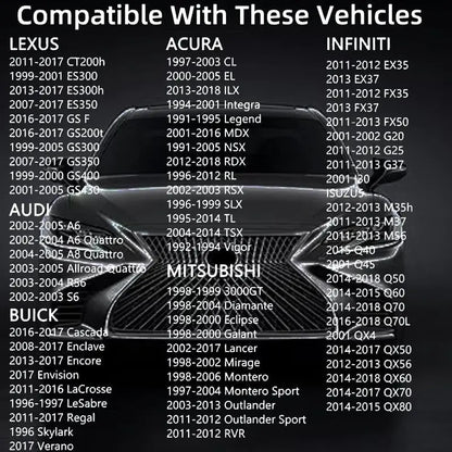 Locking Gas Cap Anti-Siphon Anti-Theft Fuel Cap with Key Fits Toyota 4Runner Tacoma Honda CR-V Tundra Acura Infiniti Nissan Buick Cadillac GMC Chevy Replacement 77300-47020 10504