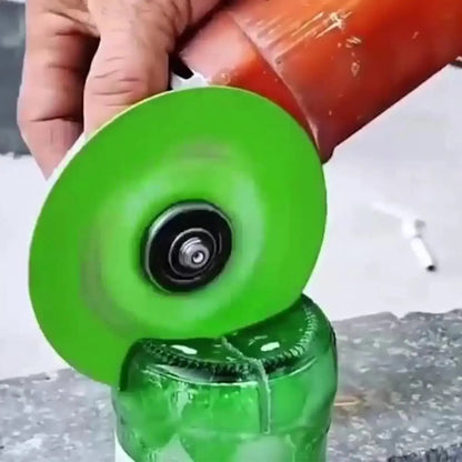 Glass Cutting Disc Diamond 100Mm Marble Saw Ceramic Tile Jade Crystal Wine Bottles Grinding Chamfering Glass Cutting Tool 3/1Pcs