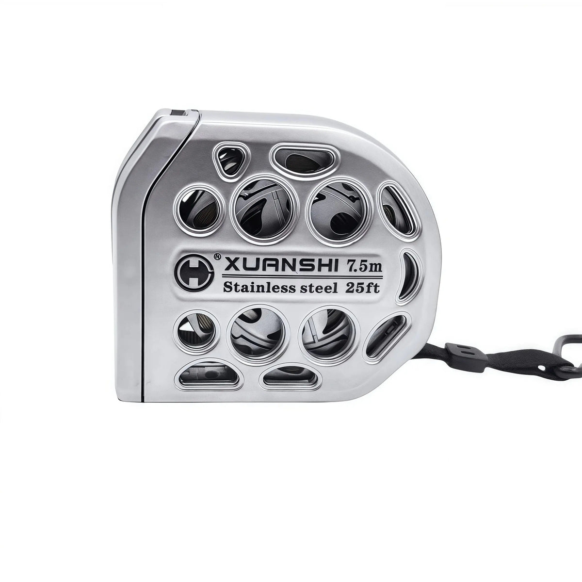 Premium Retractable Magnetic Hollow Tape Measure for Electricians Carpenters - Stainless Steel Anti-Corrosion Tool Gift