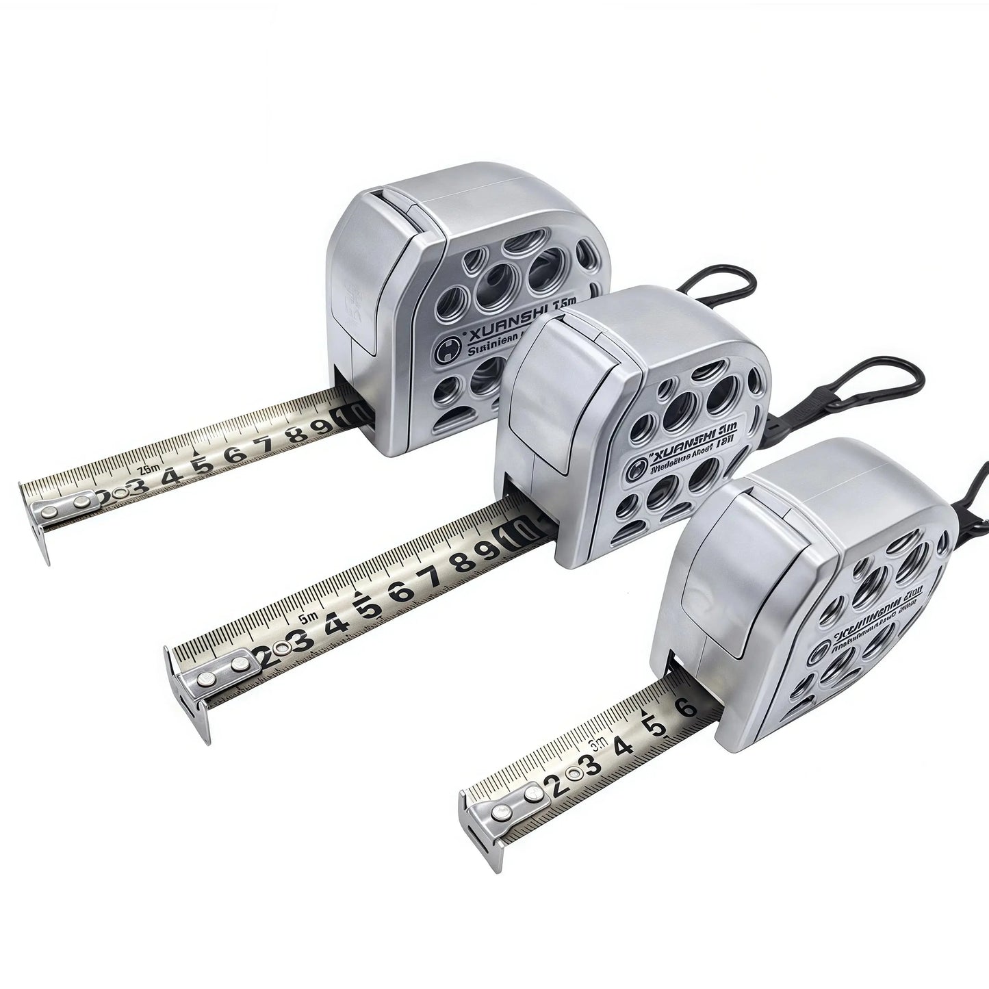 Premium Retractable Magnetic Hollow Tape Measure for Electricians Carpenters - Stainless Steel Anti-Corrosion Tool Gift