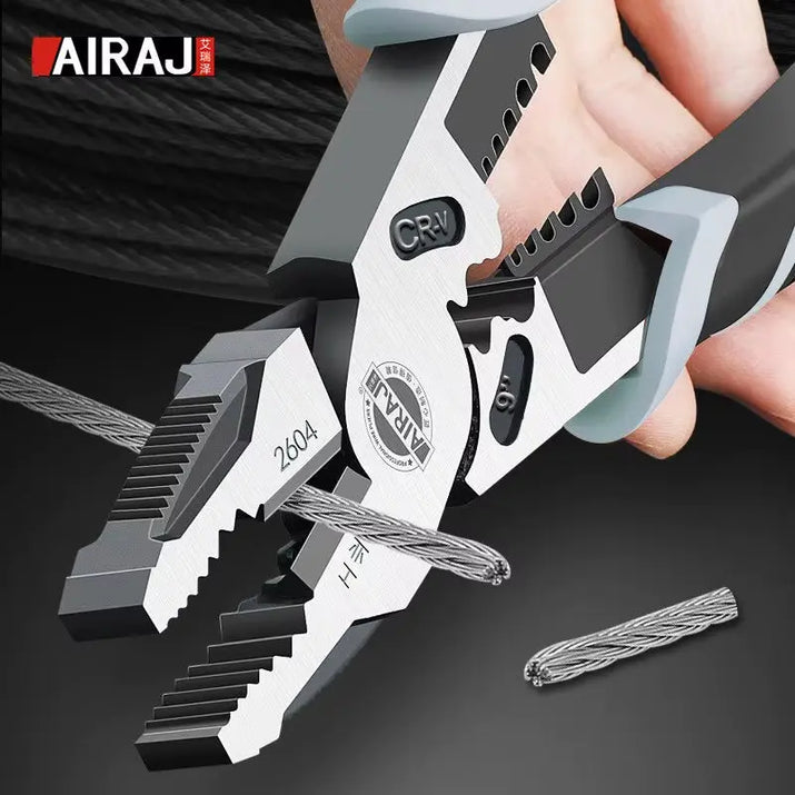 7/8/9 Inch Wire Pliers Sharp Large Opening Stripping Pliers Industrial Grade Multifunctional Hardware Manual Tools