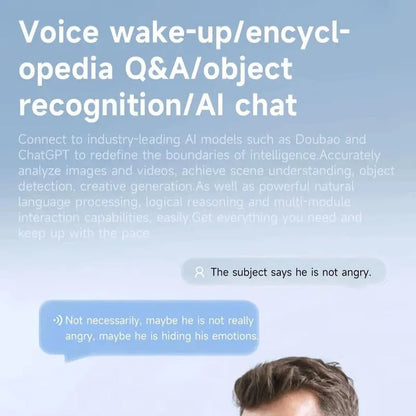 Revolutionary AI Smart Glasses: Experience Live Translation, HD Video, and Bluetooth Connectivity in Stylish Black Frame