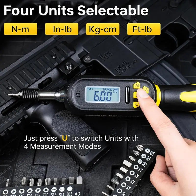 Unlock Precision with the YIYEIE 32-Piece Digital Torque Screwdriver Set – Perfect for Every Repair Job!