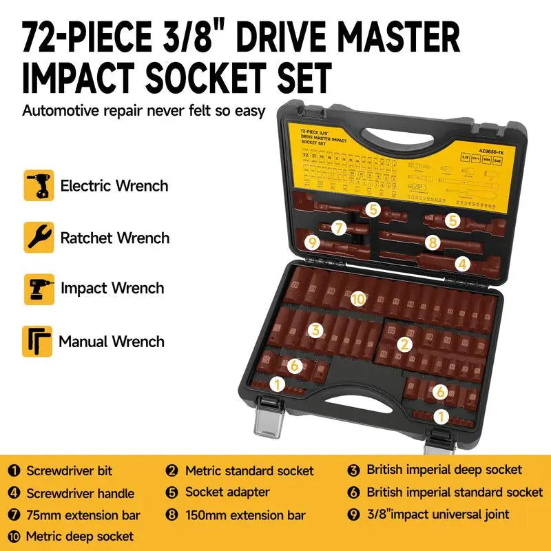 Steelite 72 Pieces 3/8