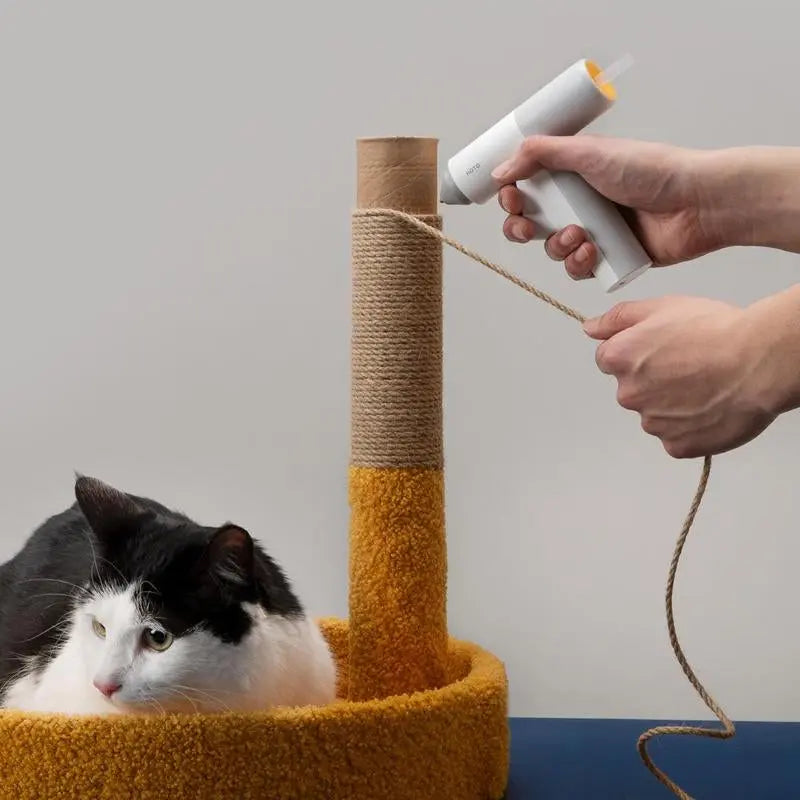 HOTO Easyflow Cordless Hot Glue Gun - Fast Preheating & Auto Dispensing, DIY Craft & Quick Repairs