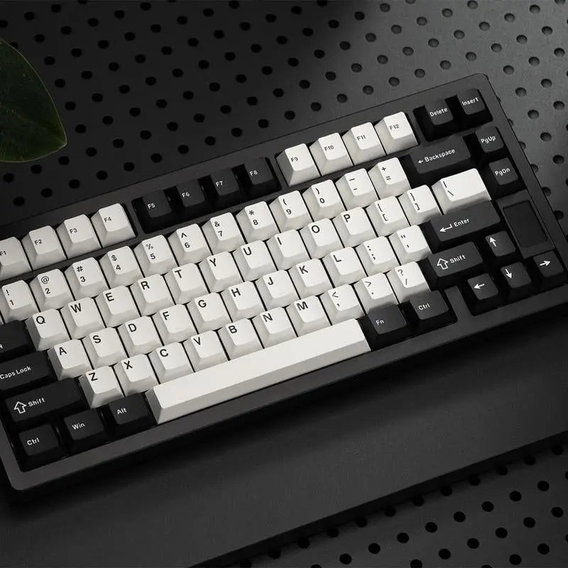 ND75 Pro Wireless Mechanical Keyboard, 2.4G USB-C Hot Swappable PC Gaming Keyboard with 1.2 Inch HD OLED Display, Rechargeable Ergonomic Gaming Keyboards with Custom Linear Switches for Office & Gaming, Wireless Keyboard
