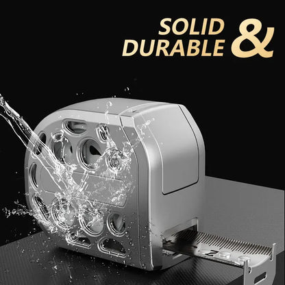 Premium Retractable Magnetic Hollow Tape Measure for Electricians Carpenters - Stainless Steel Anti-Corrosion Tool Gift